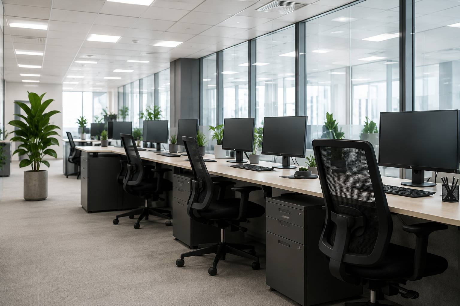 Office cleaning project